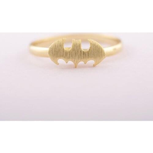 Fashion lovely copper ring artificial welding ring cartoon bat design ring animal ring 30 pce \lot wholesale