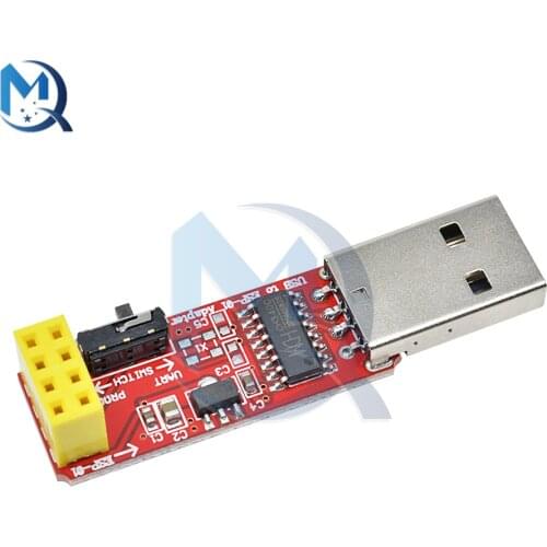 4.5V-5.5V ESP-01 Wi-Fi Adapter Module with CH340G Driver CH340 USB to ESP8266 Adapter WIFI Converter Programmer Module