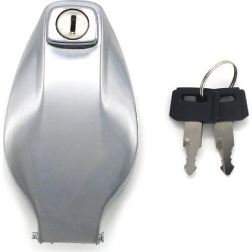Motorcycle Fuel Gas Tank Cap Cover Lock Set For Yamaha SR500 XS250 XS360 XS400 XS500 XS650 XS850 XS1100