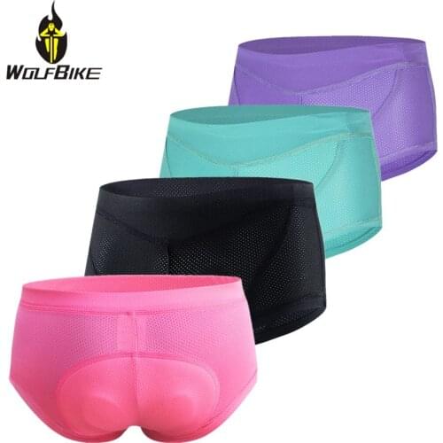 Summer Gel Pad Womens Cycling Underwear Bike Riding Tight Bicycle Anti-Sweat Breathable Racing Underpants Base Layer MTB Shorts