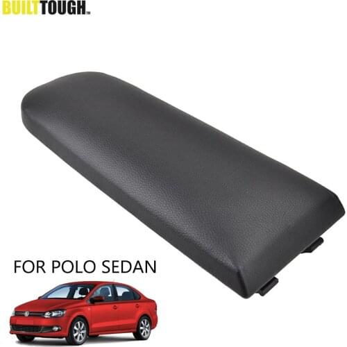 Center Console Arm Rest For Volkswagen VW Polo Sedan Armrest Cover Latch Lid PU Leather 2010 2011 2012 2013 2014 2015-2018