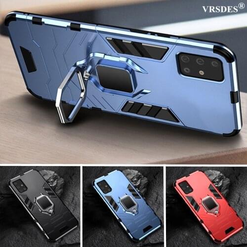 Shockproof Armor Ring Case For Samsung Galaxy A51 A71 A31 A11 M80s M60s M40s M30s M40 M30 M20 M10 M31 M21 M11 A 51 A 71 Funda