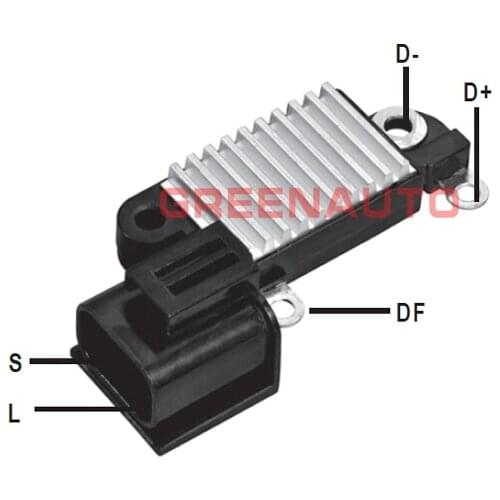 14V Alternator Voltage Regulator L170-33152 LR170-33152 For Nissan Primera Sunny Sentra For Alternator OEM LR170-738, LR170738B