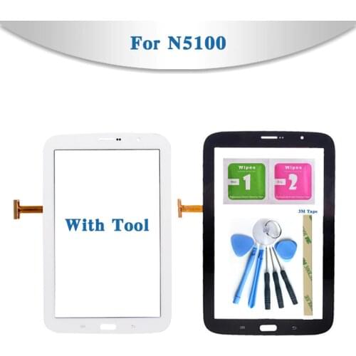 8.0" For Samsung Galaxy Note 8.0 GT-N5100 N5100 N5110 Tablet Touch Screen Digitizer Sensor Front Outer Glass Lens Panel
