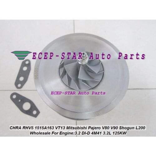 Turbo Cartridge CHRA RHV5 1515A163 VT13 VT-13 For Mitsubishi Pajero V80 V90 Shogun L200 3.2 DI-D 4M41 3.2L 125KW Turbocharger
