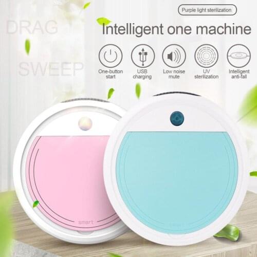 3-In-1/4-In-1 Smart Sweeping Robot Vacuum Cleaner Floor Edge Dust Clean Auto Suction Sweeper Multifunctional Robot
