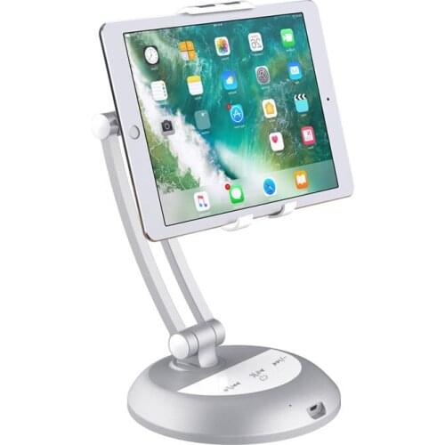 Universal Holder Multifunctional Mobile Phone Tablet Bracket 5.5-11Inch Aluminum Alloy Stand Bluetooth Speaker Holder for Iphone