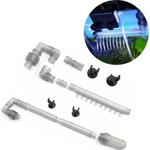Aquarium External Canister Filter Inlet Outlet Tube for Sunsun Hw-602b/603b Aquarium Filter Accessories Input Output Rain Pipe
