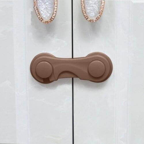 Cabinet Safety Lock Refrigerator Protector Lightweight Parts Little Baby Kids Furniture Door Drawer Lock Child Accessories