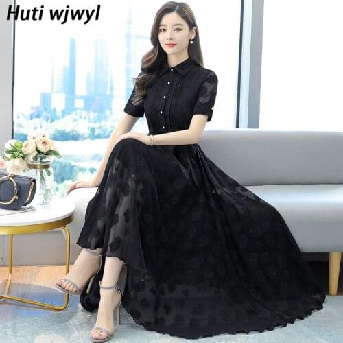 Women Party Sexy Pink bodycon Vestido Summer Black Chiffon Jacquard Beach Maxi Dress 2021 Vintage Casual Plua Size Midi Sundress