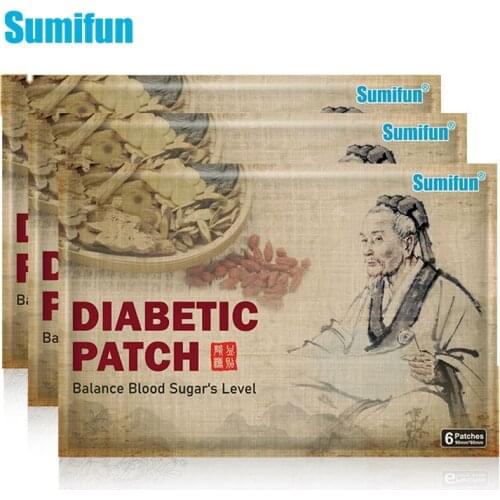 18pcs Sumifun Diabetic Plaster Stabilizes Blood Sugar Level Balance Treatment Sugar Balance Natural Herbs Diabetes Plaster D3057