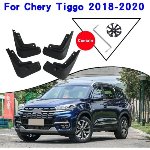 Car Fender Accessories For CHERY TIGGO 8 2018 2019 2020 Mudguards Splash Guards Fender Mudflaps Car Fender Mud Flaps