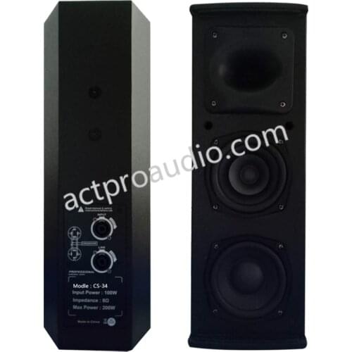 CS34Compact Portable Column Speaker Professional Column Speaker Church Outdoor PA Column Speakers