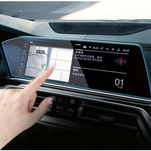 For BMW X5 X6 X7 G05 G06 G07 2019 2020 Glass Car Navigation GPS Screen Film Dashboard Monitor LCD Screen Protective Film Sticker