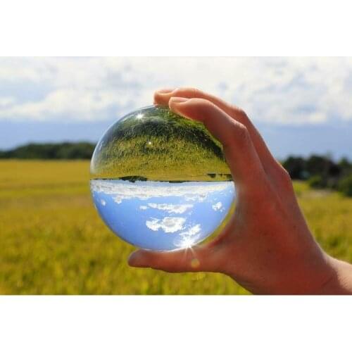 Diameter 80/100mm Photograph Crystal Ball K9 Crystal Suncatchers Ball Decorative and Photography