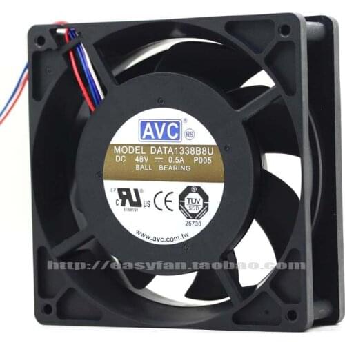 NEW AVC DATA1338B8U 48V 0.5A 13CM 13038 cooling fan
