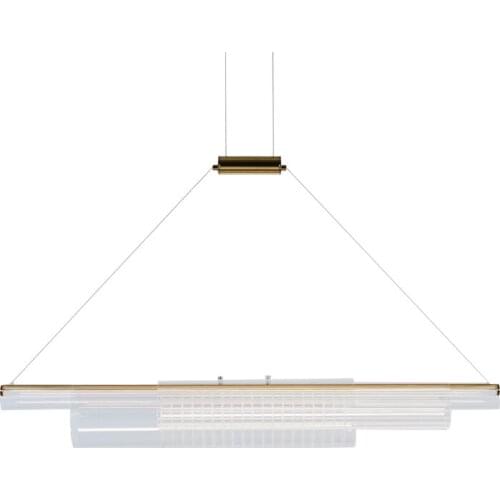 Postmodern bedroom chandelier modern minimalist round bar window designer restaurant minimalist lamp