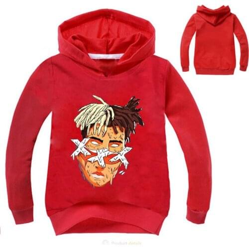 Xxxtentacion Printed Hoodie Kids Hoodies Fashion Children Sweatshirts Clothes Girls Coat Kids Clothes Boys Shirt Sportswear