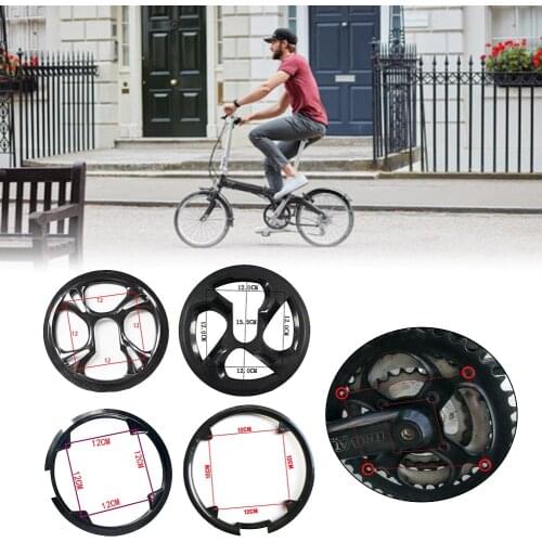 Bicycle Chain Guard Bike Crankset Protective Sleeve Chainwheel Guard 42T/44T/46T/48T Cover Cycling Bicycle Accessories Parts