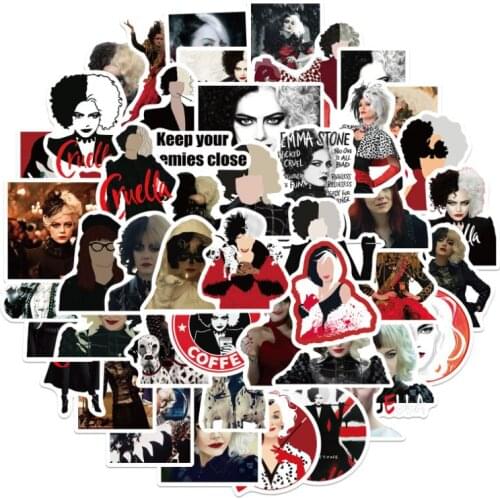 10/30/50Pcs/Set Movie Kuila Cartoon Childrens Toy Mixed Sticker Scooter Bike Mobile Laptop Traveling Bag Funny Doodle