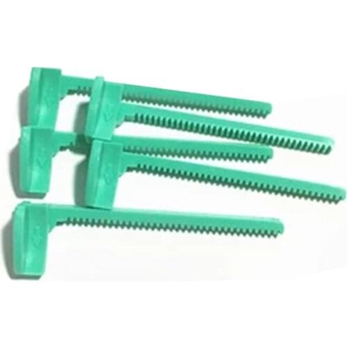 5pcs New Original Left Side Rack Paper Jam Gear Rack For TSC TTP-245 245PLUS 343 343PLUS TTP-247 TTP-345 Printer