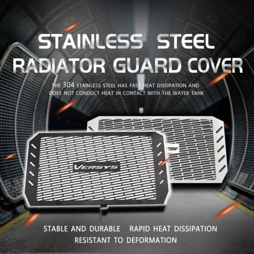 Motorcycle Accessories For Kawasaki VERSYS 1000 2012-2018 2013 2014 2015 2016 2017 Radiator Grille Guard Cover Protector