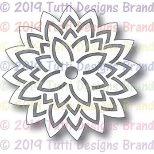 Asian Lotus Flower 2021 Metal Cutting Dies for DIY Scrapbooking and Card Making Decor Embossing Craft No Stamp