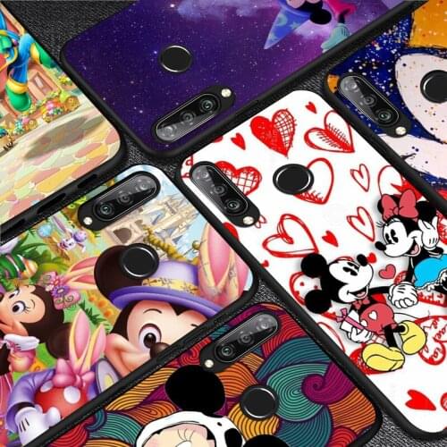 Mickey Minnie lovely Soft TPU For Huawei Y9S Y6S Y8S Y9A Y7A Y8P Y7P Y5P Y6P Y7 Y6 Y5 Pro Prime 2020 2019 2018 Phone Case