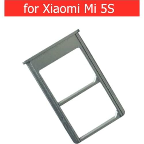 For Xiaomi Mi 5S Card Tray Holder SIM Micro SD Card Slot Adapter Holder Repair Spare Parts