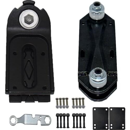 1Set Surfboard Skateboard Surfskate Bridge Water Bridge Longboard Surf Skate Bridge Base Skate With Risers Bolts