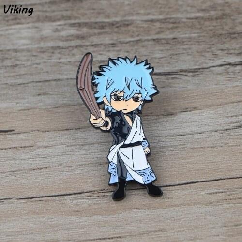 G1496 Anime Metal Enamel Brooches Fashion Badges Pin Cute Backpack Coat Lapel Pins Jewelry Accessories