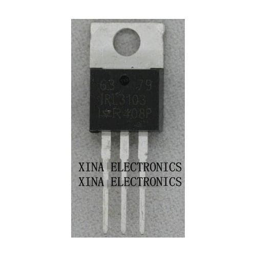 IRL3103PBF IRL3103 L3103 30v 80A TO-220 ROHS ORIGINAL 10PCS/lot Free Shipping Electronics composition kit