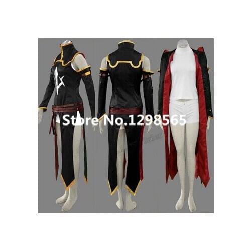 Code Geass CC Cosplay Black Womens Code Geass Cosplay Costume