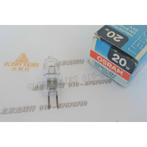 HALOSTAR 64435U 24V20W halogen lamp,64435 U 24V 20W 2800K G4 bulb