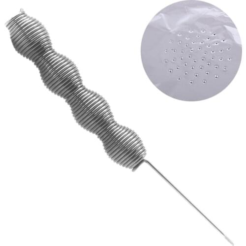 2Pcs Shisha Foil Piercing Tool Metal Single Needle Foil Puncher Narguile Chicha Hookah Bowl Somking Accessories