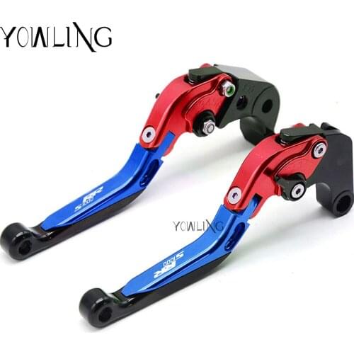 Motorcycle Adjustable Foldable Brake Clutch Lever Set CNC Aluminum Modified Racing Levers For BMW S1000RR 2015 2016 2017