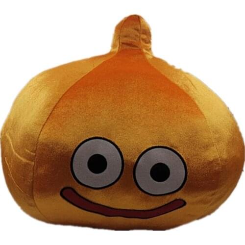 New Dragon Quest 45cm Plush Toy SMILE SLIME Orange Japan Plush Soft very big pillow Doll Toy Gift