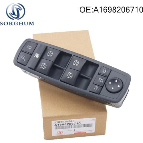 New A1698206710 1698206710 Front Left Power Window lock Switch For Mercedes-Benz B-Klasse W245 W169 A-Klasse R350 GL350 GL450