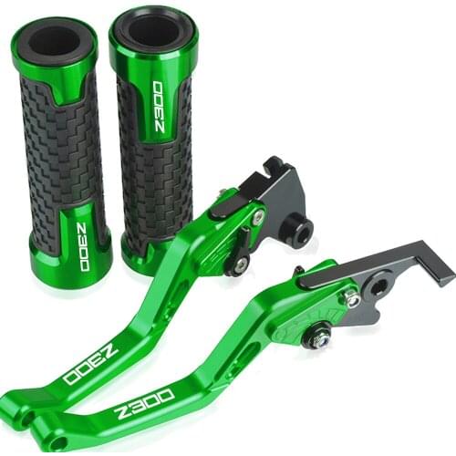 Motorcycle Handlebar Grips Handle Hand Short Brake Clutch Levers For Kawasaki Z300 Z 300/VERSYS300X 2008-2019 2017 2016 2015