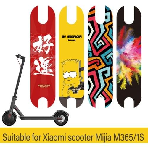 1pc Modification Pedal PVC Stickers Foot Mat Sun Protection Decals Accessories for Xiaomi Electric Scooter M365/1S