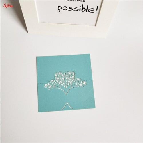 10/50/100pcs Laser Cut Heart Shape Table Name Card Place Card Wedding Party Decoration cards white blue pink 7Z SH871