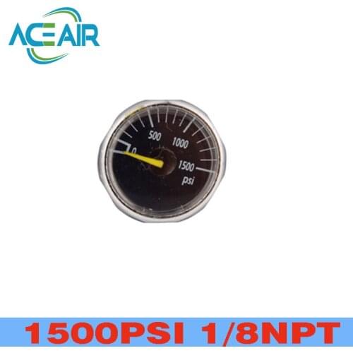 1500PSI Manometer 1/8NPT