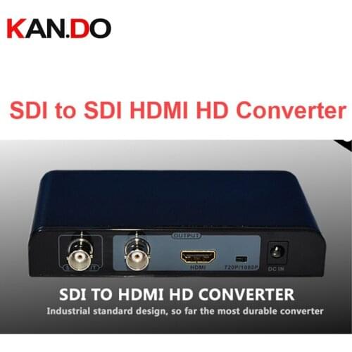368PRO Auto detect resolution HD-SDI SD-SDI & 3G-SDI to HDMI Converter 720P/1080P SDI HDMI adapter Converter video connector