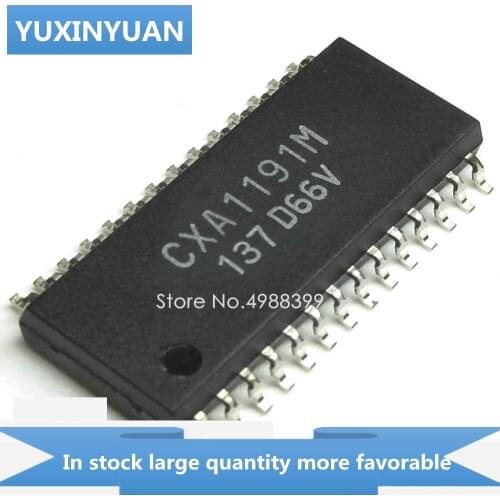 5PCS/LOT CXA1191M CXA1191 CXA 1191M A1191M XA1191M SOP28 in stock