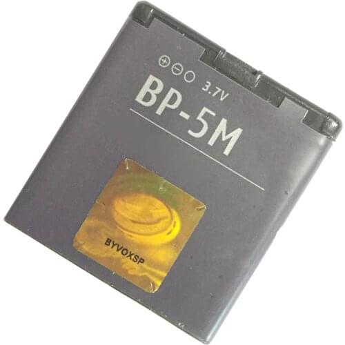 3.7V 900mAh BP-5M Battery For Nokia 5610,8600 Luna,7390,6220C,6500S,6500 Slide,6110N,6500sl,5700 XpressMusic,6110 Navi