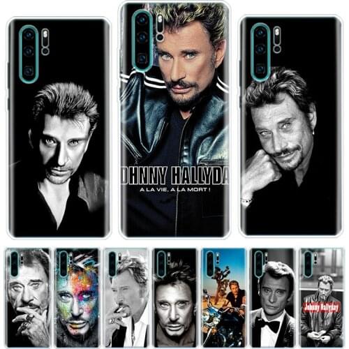 Johnny Hallyday Music Black Phone Case For Huawei Honor 9 10 20 Lite Pro 7A 7X 8S 8X 8A 9X 1020i Y5 Y6 Y7 Y9 2019 V20 Cover Shel