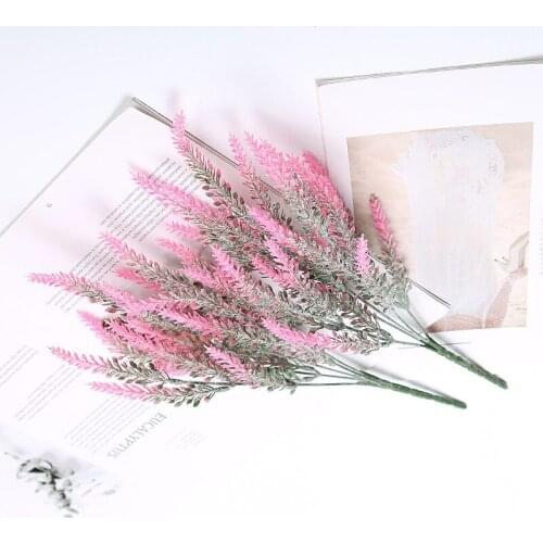 Artificial plants Fake flower plastic flower green plant Simulation flowers for Wedding Home decoration fake plant green grass