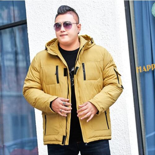 Winter Jacket For Men Large size 8XL 9XL 10XL Hooded Park Thermal Jacket Thick and Warm Loose Cotton Coat