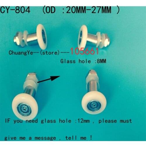Set of 4 Shower Door Rollers Wheels Pulley Runners Roller "Rolli"