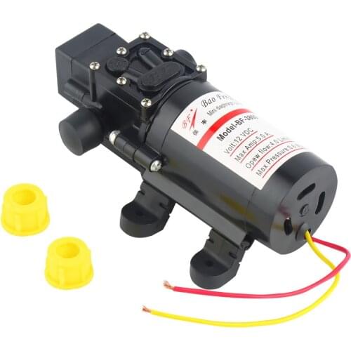 2015 New OPHIR RV /Marine 12V DC 60W Demand Fresh Water Diaphragm Self Priming Pump Low Pressure 2017